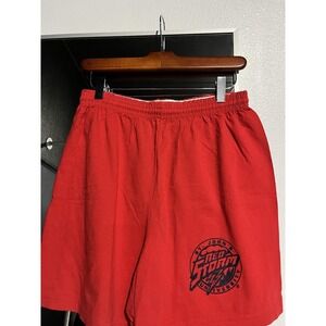 VTG 80s 90s Russell Athletic St. John's University Red Storm Gym Shorts Sz M USA